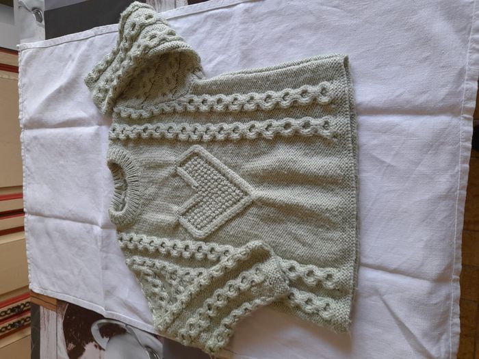 Pull motif coeur