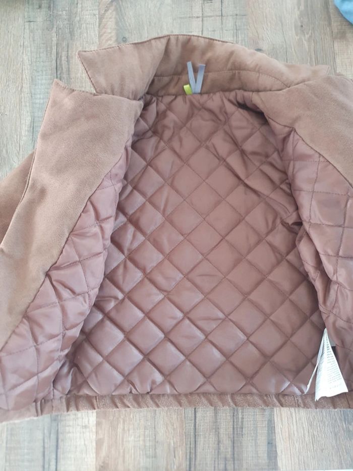 Veste suédine Camel 3 ans - photo numéro 8