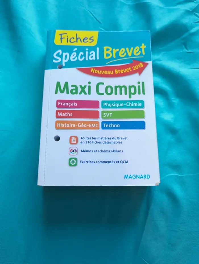 Livre pour réviser le brevet