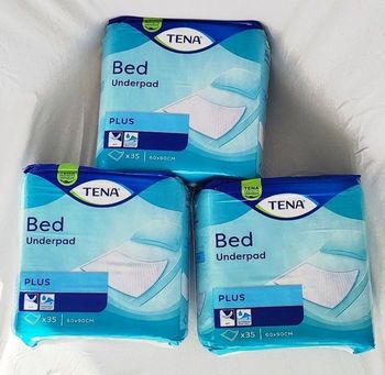 3 paquets de 35 alèses jetables TENA  (60*90cm)