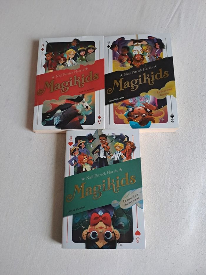 Lot 3 livres Magikids