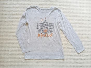 Tshirt fille ML 10/11ans 🩶🤍