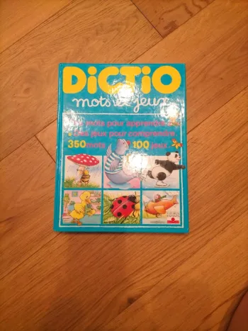 Livre : dictio mots et jeux