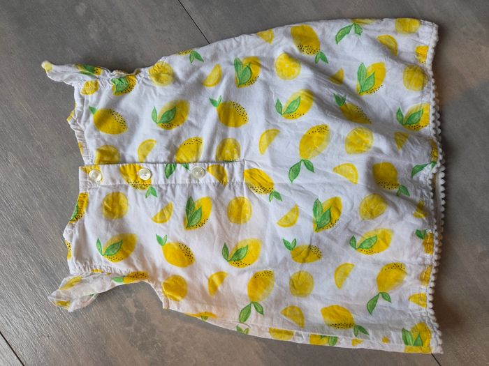 Robe fille citrons 🍋 0/3 mois - photo numéro 2