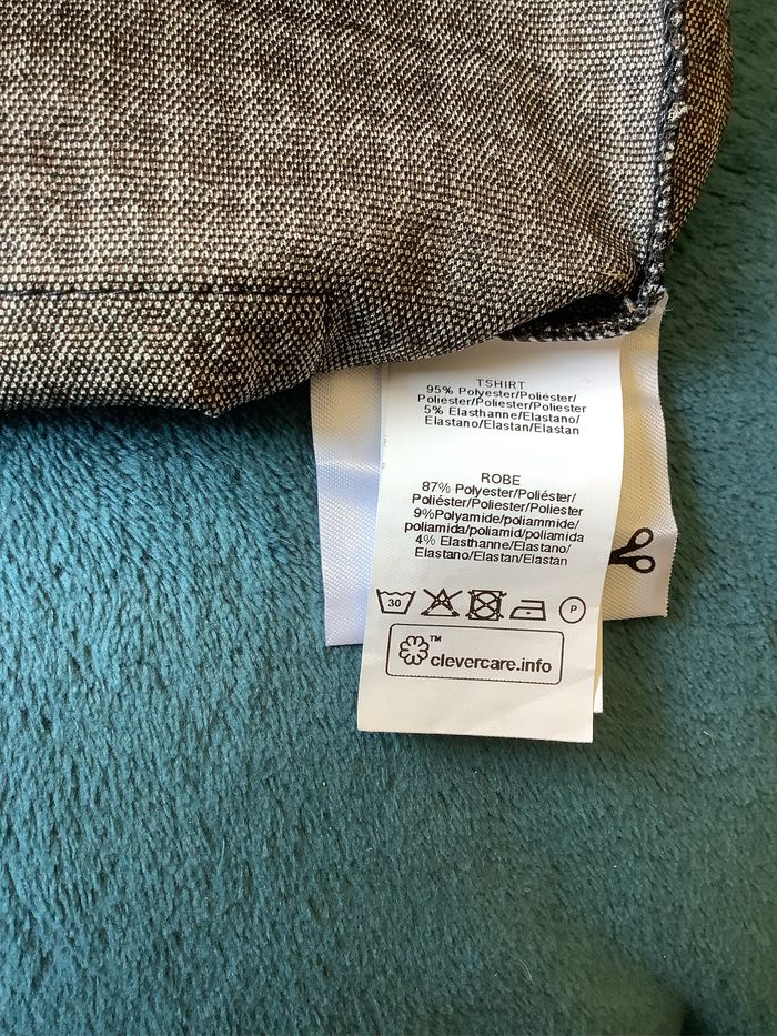 Salopette jupe à carreaux taille 6 ans - photo numéro 5