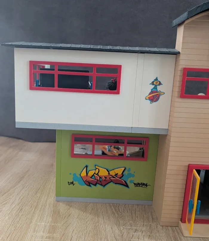 École aménagé playmobil - photo numéro 16