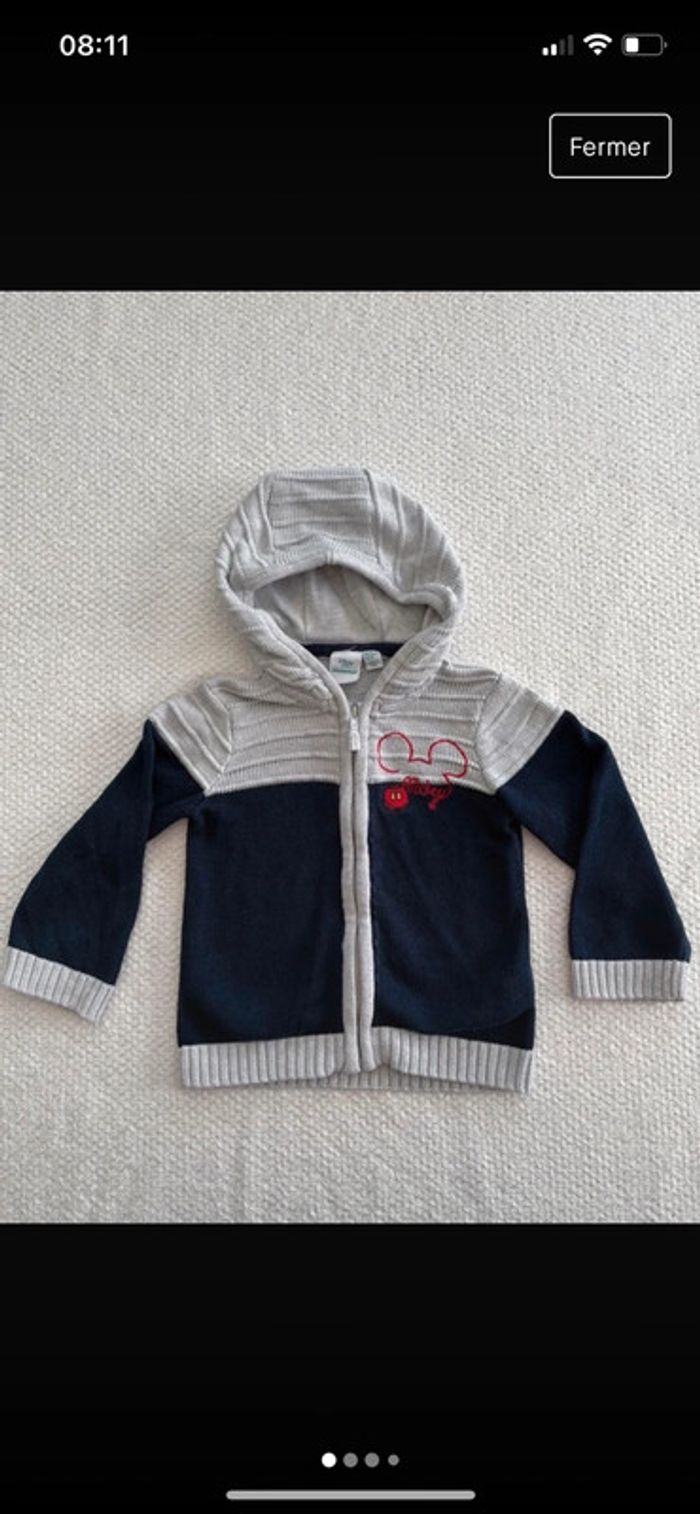 Lot vêtements bébé garçon automne - hiver 9 pièces 18 mois 📦 - photo numéro 7