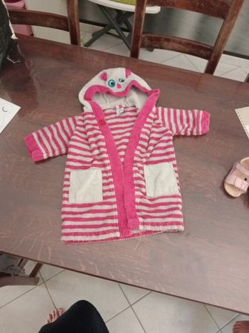 Peignoire coton 12/18 mois