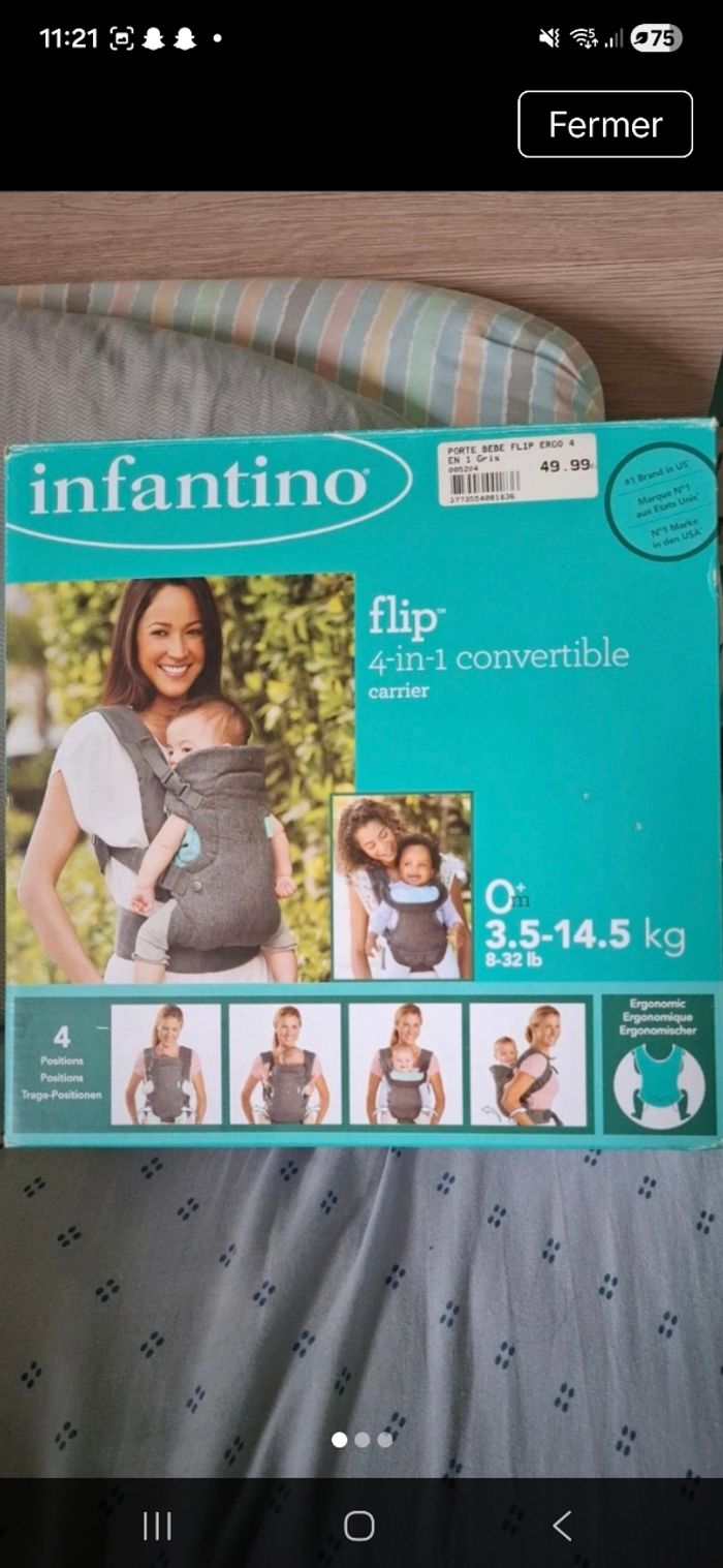 Porte bébé - photo numéro 1