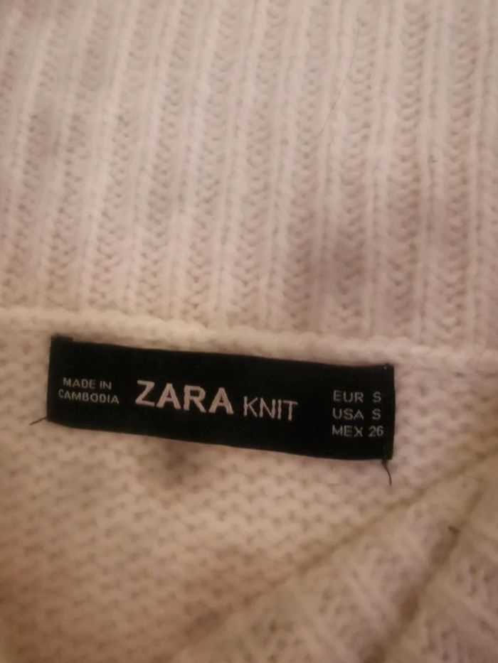 Pull léger tricoté Zara - photo numéro 3