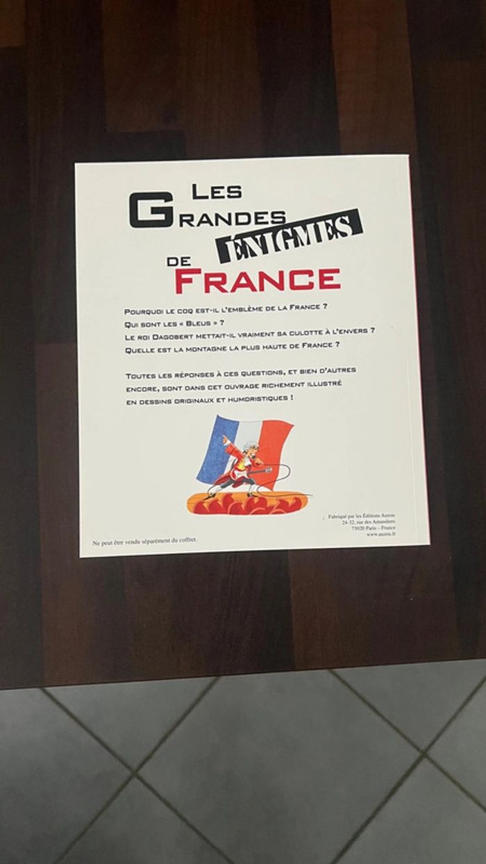 Très joli coffret légendes de France complet en parfait état . Auzou - photo numéro 11