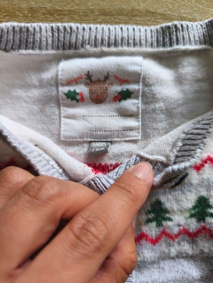 Gilet de Noël sergent major - photo numéro 2