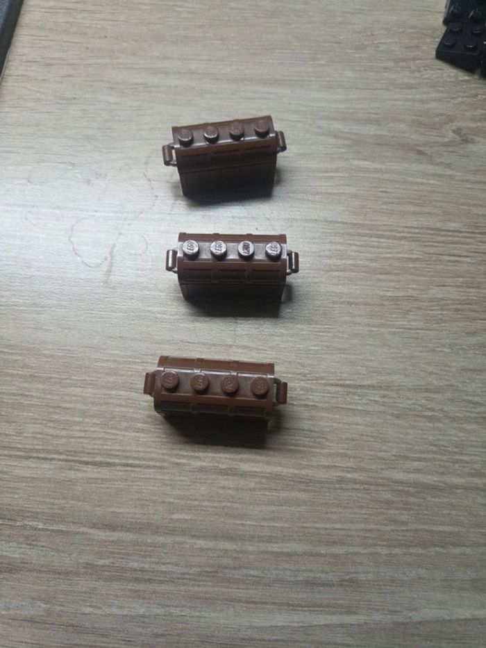 3 coffres Lego vintage