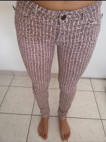 Jean à motifs