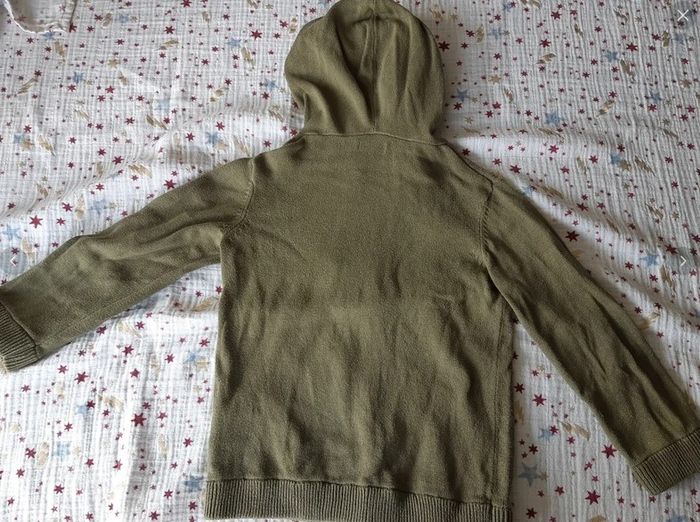 Pull capuche dinosaure vert Gemo 4 ans - photo numéro 2