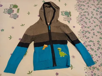 Gilet sweat zippé 4-5 ans