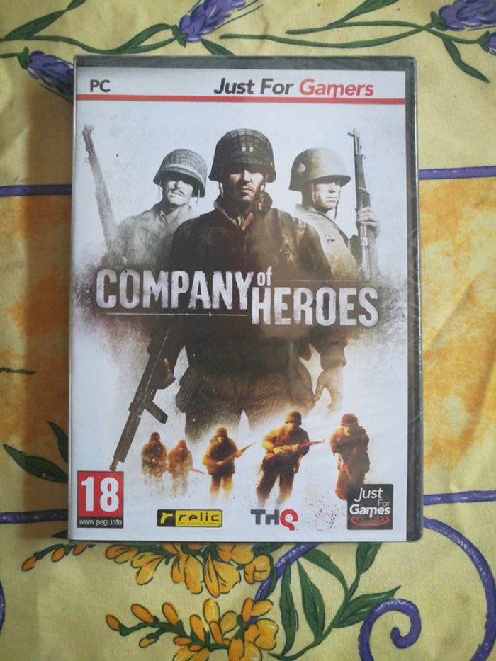 Jeu pc neuf company of hero