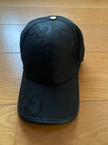 Casquette gucci noire