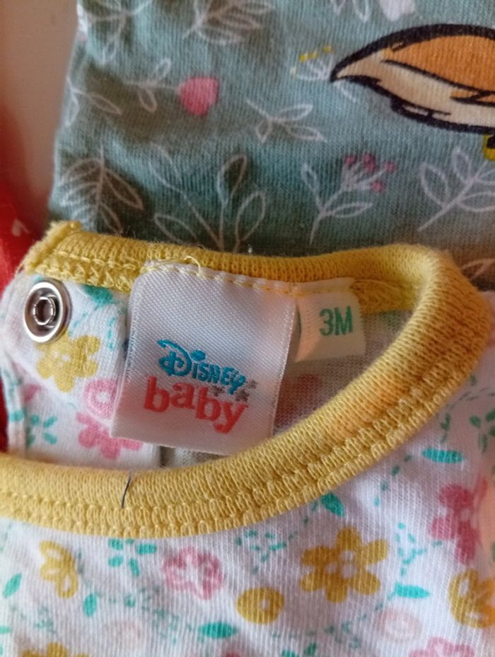 Lot de 3 barboteuses Disney - photo numéro 5