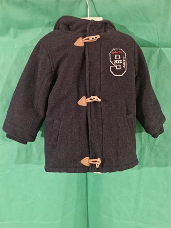 Manteau à capuche zippé bouton 36 mois (98 cm) Tape à l’oeil