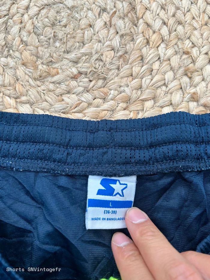 Short Starter Homme Marine Taille L | Très Bon État | SNVintagefr | BS444 - photo numéro 2