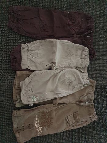 Lot pantalons fille