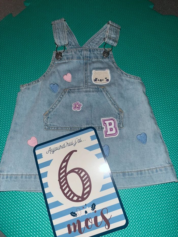 Robe en jeans Manor Baby 6M