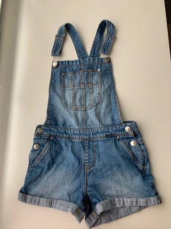 Combishort  en jean kiabi 10 ans