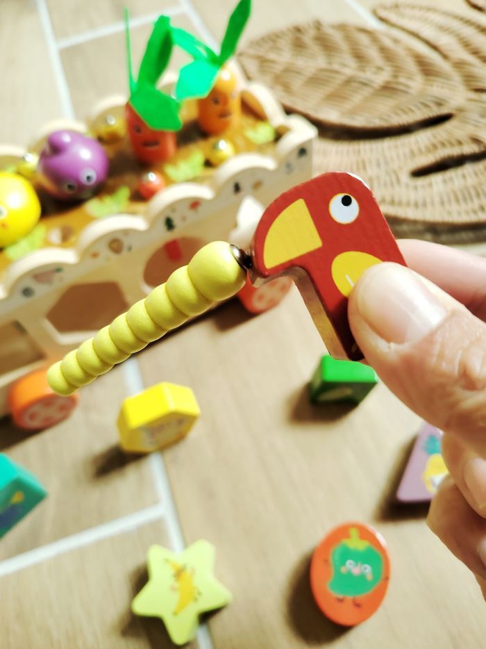 🌽 Jouet d'éveil - Camion/ Boîte à formes en bois multi activités - JB1527 - photo numéro 6