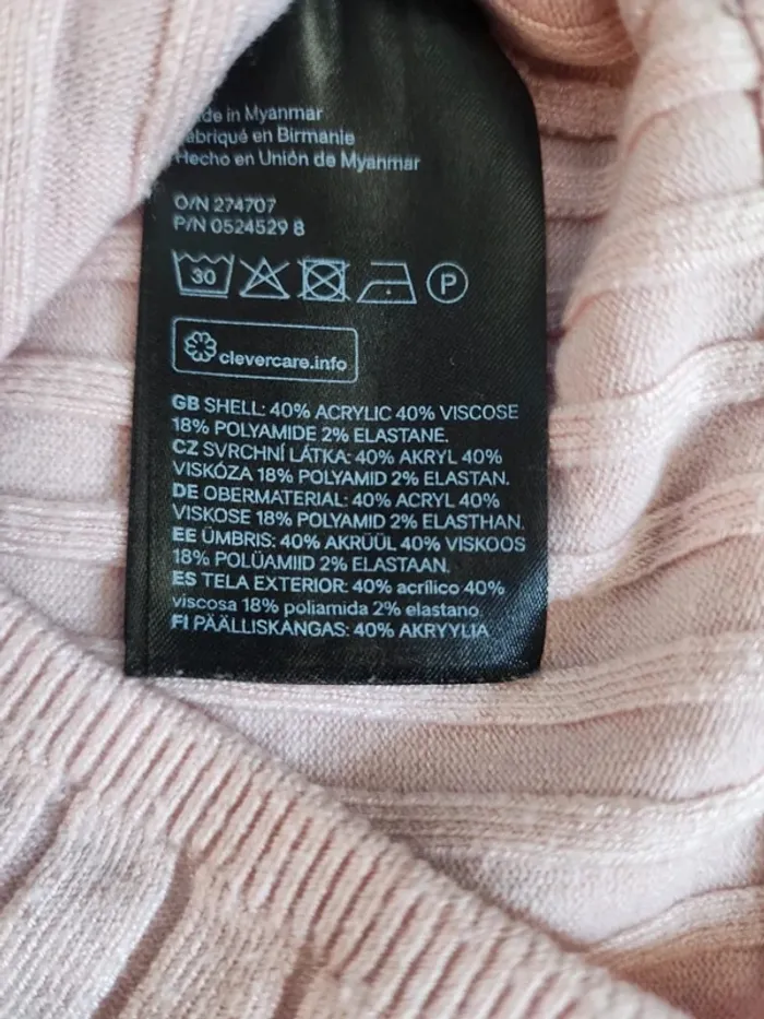 🌸Debardeur Rose H&M Divided Taille 38🌸 - photo numéro 6