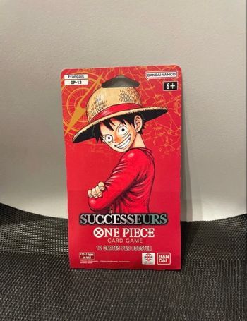 Booster blister OP13 français les successeurs One Piece card game Bandai neuf scellé