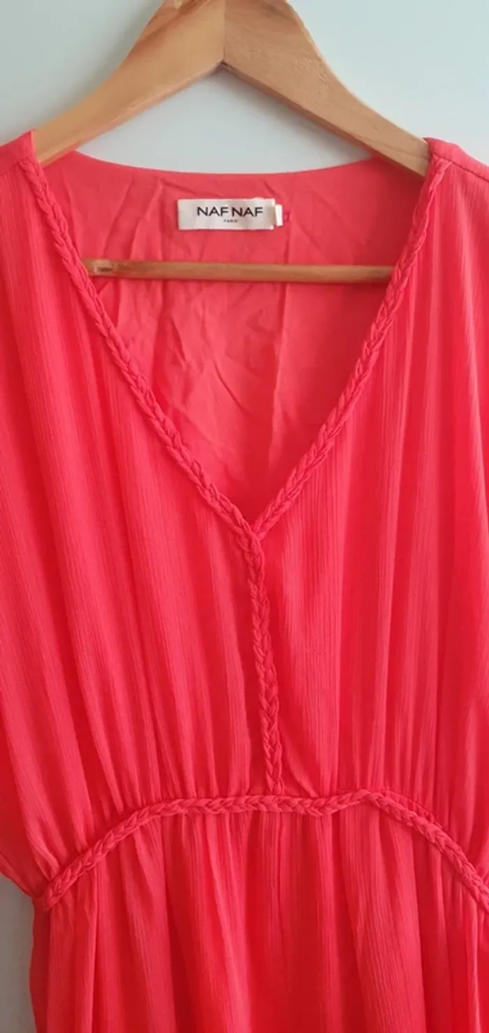 Magnifique robe longue légère fluide femme taille 36 - photo numéro 5