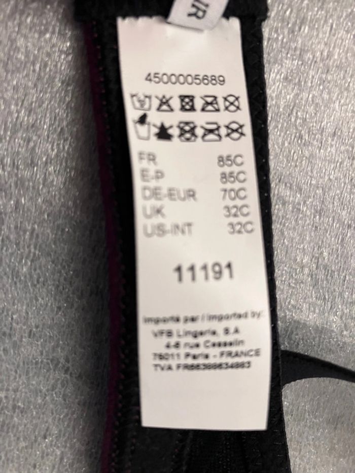 Soutien-gorge noir Vanity Fair neuf - photo numéro 7