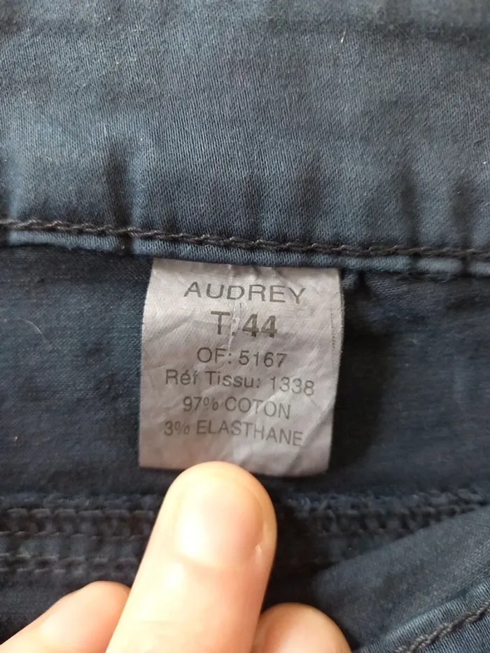 Panta-court bleu T44 - photo numéro 9