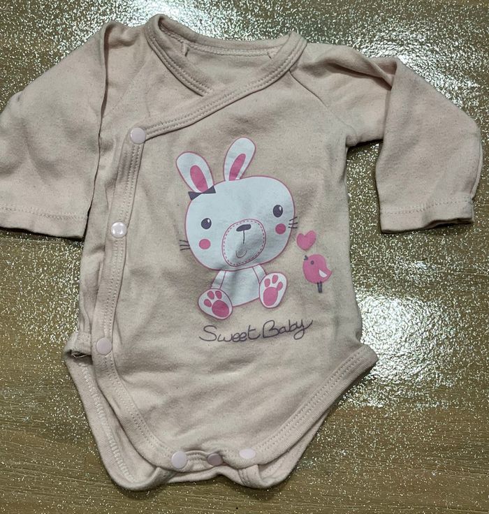 Lot 8 vêtements hiver fille 1 mois - photo numéro 8