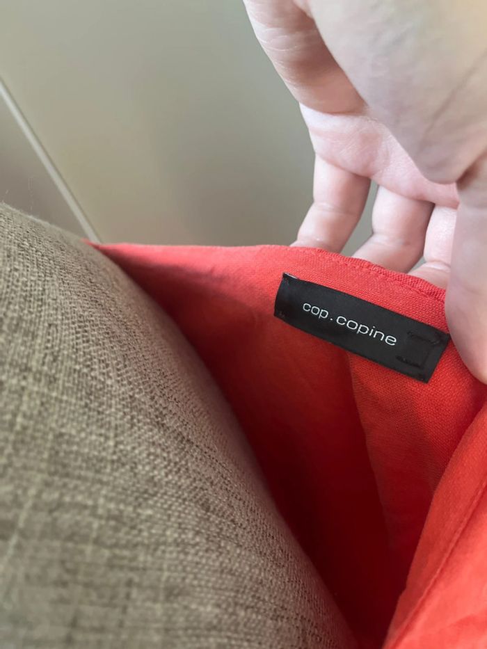Robe Cop Copine corail - photo numéro 4