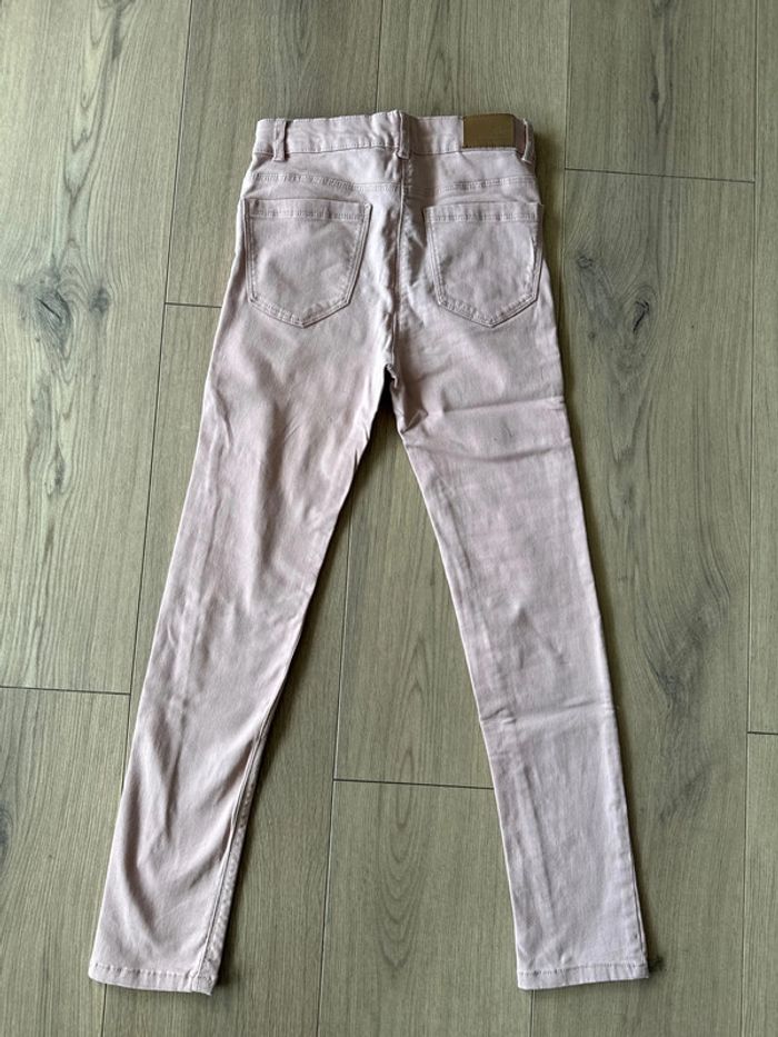 Jeans slim fille rose T.10 ans - photo numéro 2