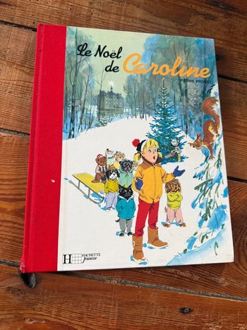 Satisfaisant 1 - Livre édition limitée reliure rouge Le Noël de Caroline Pierre Probst bd