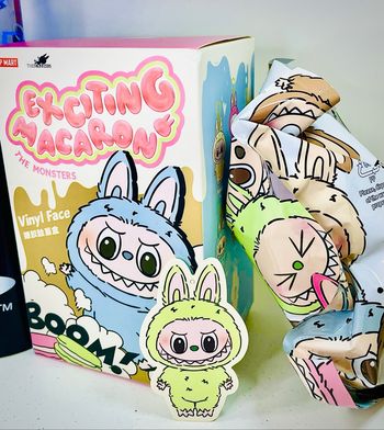 Labubu The Monsters Exciting Macaron Green Grape