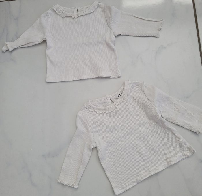 Lot 2 maillots de corps 3mois