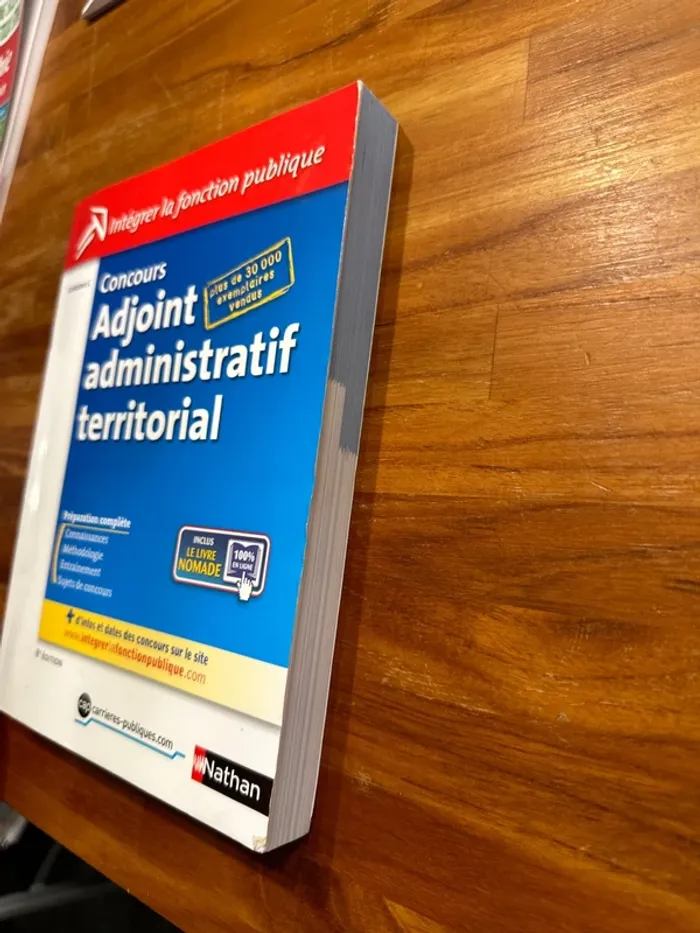 Livre concours, adjoint administratif territorial - photo numéro 3