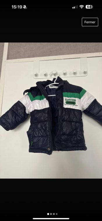 Doudoune 18m tom et kiddy