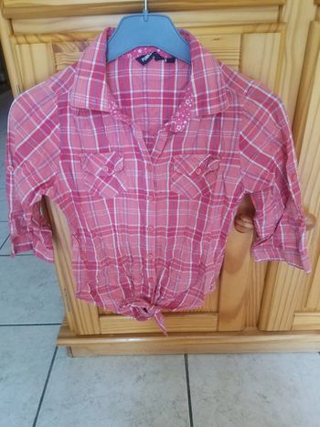Chemise à nouer 10 ans