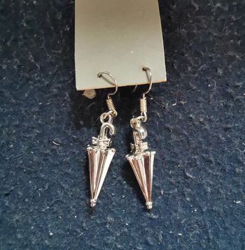 Boucles d'oreilles parapluie