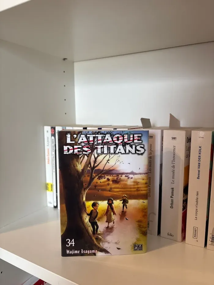 Manga L’attaque des titans tome 34