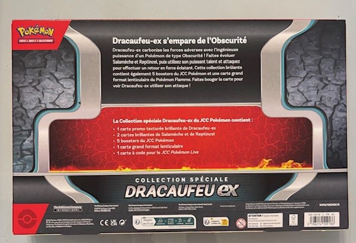 Pokémon - Coffret Dracaufeu EX (5 boosters) - photo numéro 2