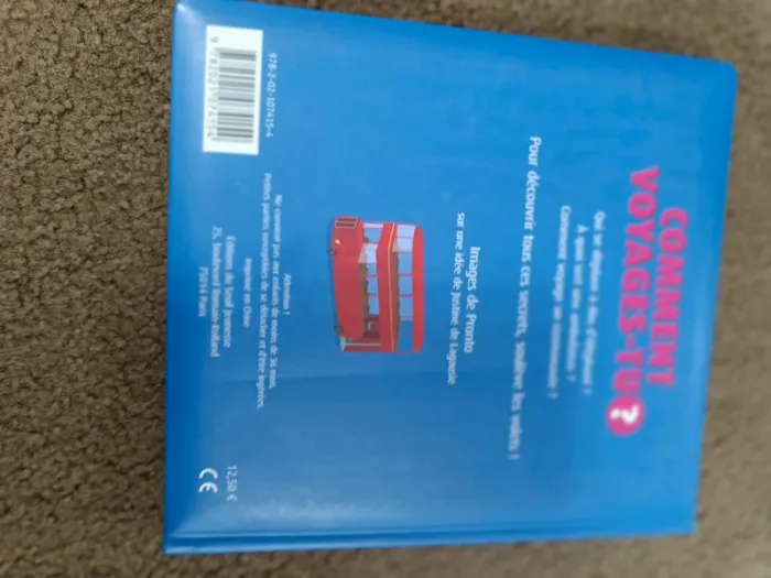 Livre volets devinettes comment voyages-tu? NEUF - photo numéro 2