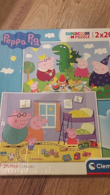 Puzzles 2x20 pièces Peppa Pig