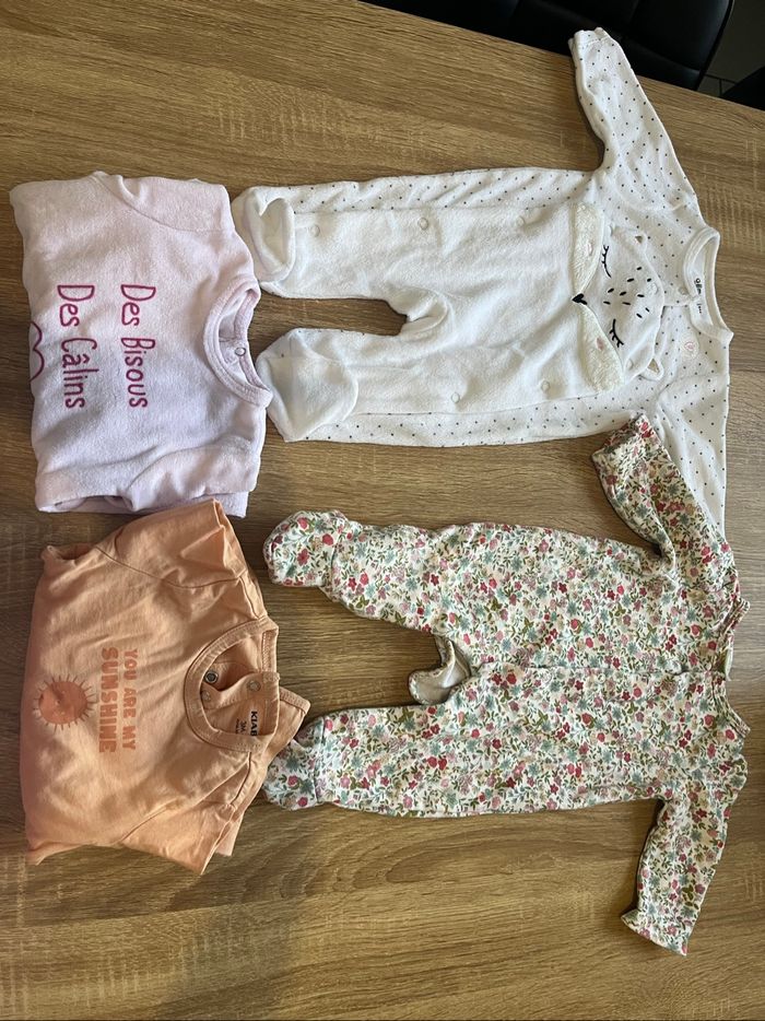 Lot pyjama fille 3mois