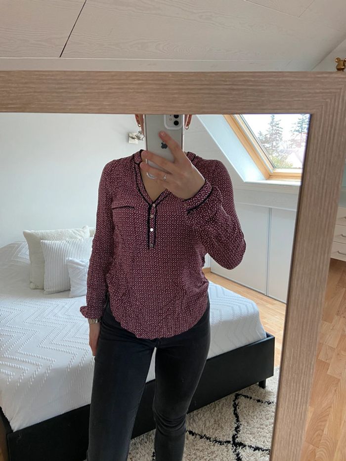 Blouse manches longues fluide - photo numéro 2